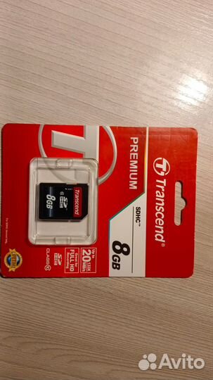 Transcend 8 GB sdhc