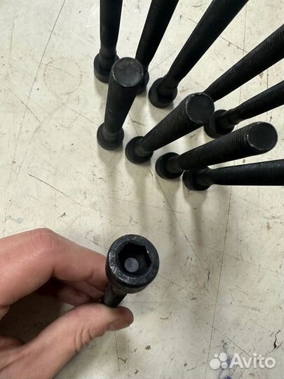 Болт ГБЦ головки блока заз Шанс 1.3 Сенс Таврия