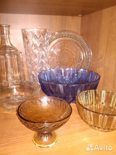 Посуда стекло СССР