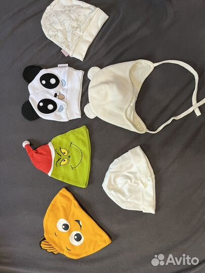 Шапочки, носочки