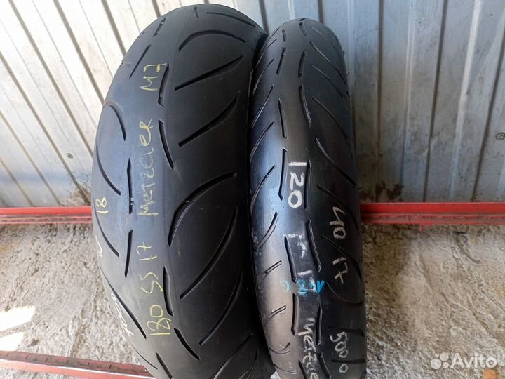 Metzeler sportec m7 rr 120 70 17 180 55 17