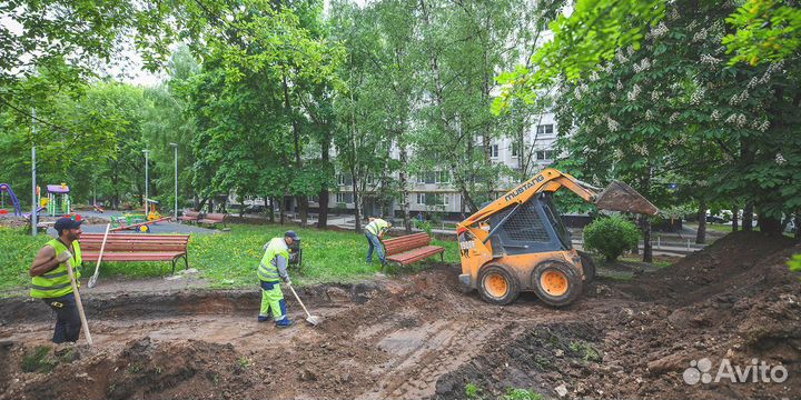 Асфальтирование, Благоустройство