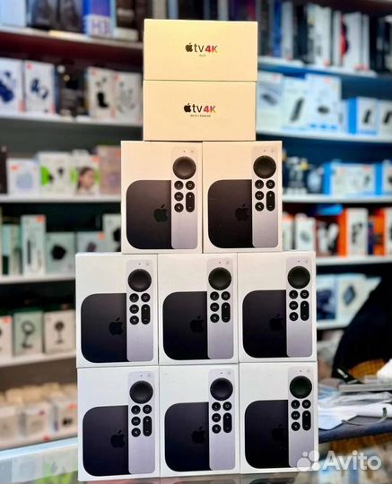 Apple TV 4K (3-го gen, 2022) 128GB Wi-Fi+Ethernet