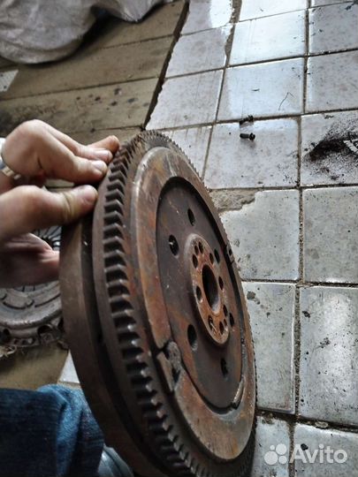 Сцепление в сборе с маховиком на bmw 5 e34