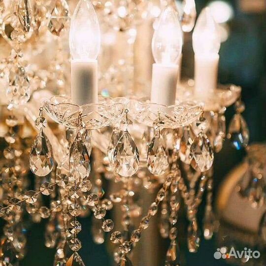 Люстры хрустальные