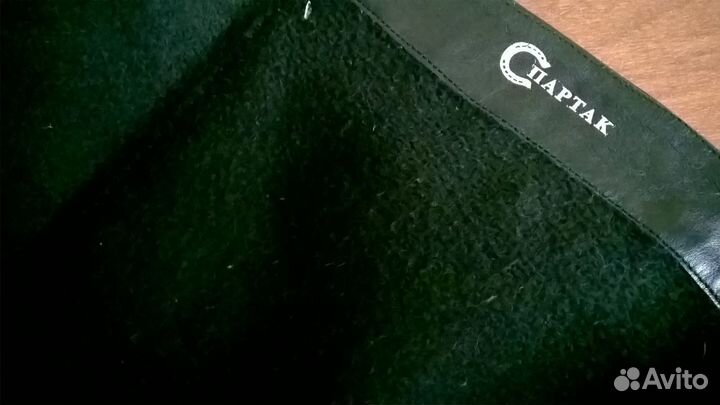 Кожаные сапоги