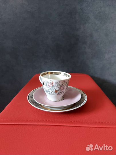 Кофейный сервиз новый, 2 чайных пары