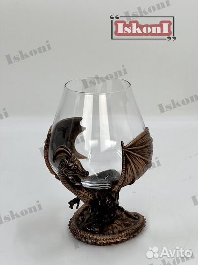 Бокал коньячный Дракон