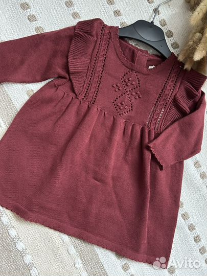 Платье плотной вязки C&A 62 68 80