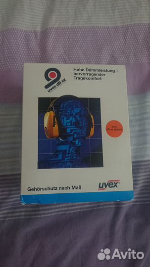 Наушники противошумные uvex на каску 2800 H