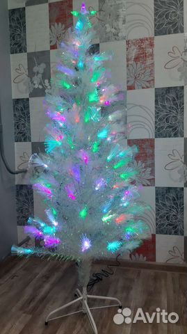 Елка светодиодная Белая принцесса 150см