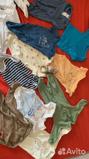 Пакет вещей одежды для малыша 62,68,74