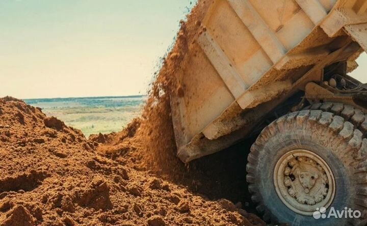 Песок строительный с доставкой