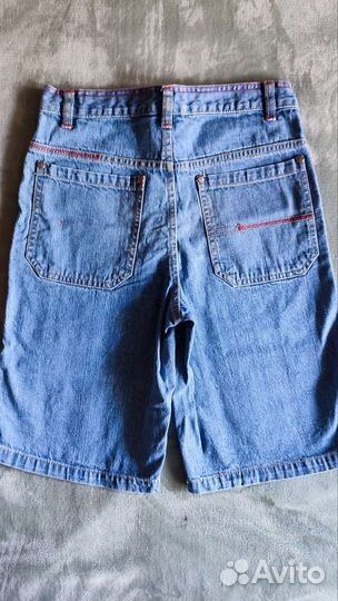 Шорты на мальчика джинсовые 128/134