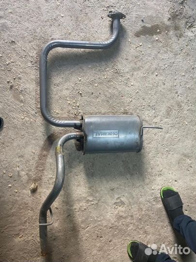 Глушитель на daewoo matiz