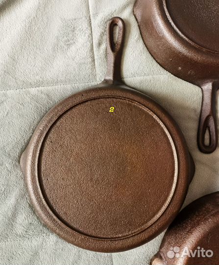Чугунная сковорода СССР Ленинград
