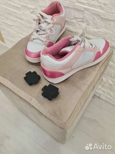 Кроссовки на роликах heelys размер 38