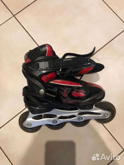 Роликовые коньки детские раздвижные