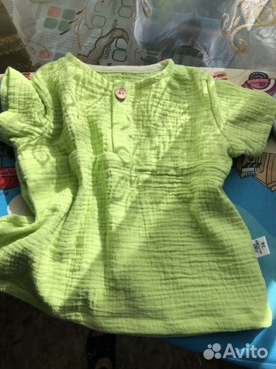 Костюм детский из муслина 74 размер