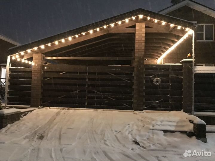 Построим навес под Авто(д.Крутая.,Опалиха)