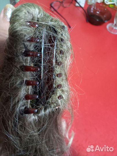 Краб парик блонд
