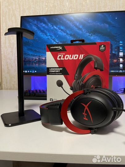HyperX Cloud II + подарок. Проводные наушники