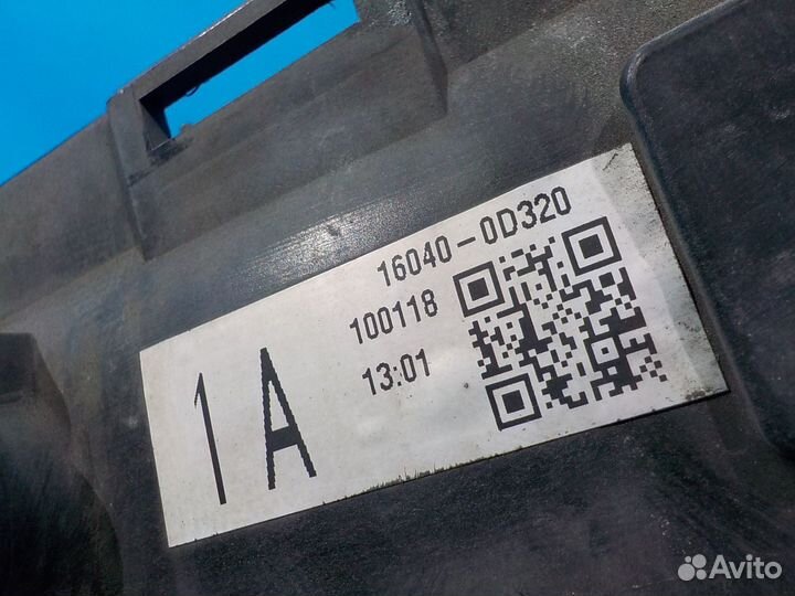 Диффузор радиатора в сборе toyota Auris (E15) 2006