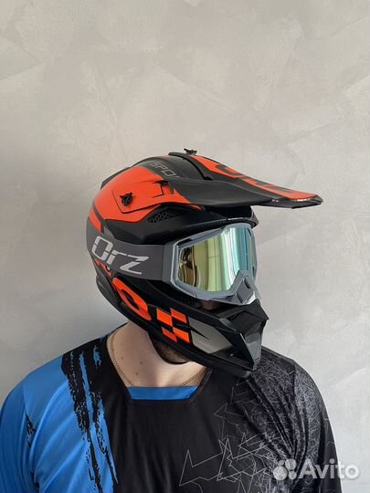 Мотошлем кроссовый ORZ