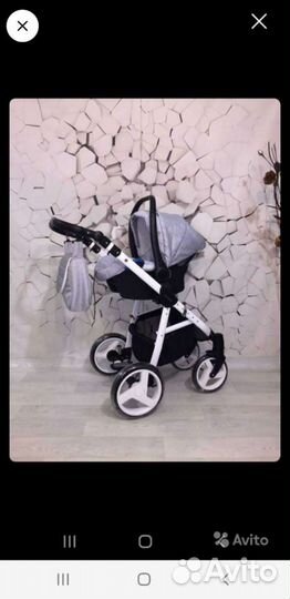 Коляска 3 в 1 адамекс бу