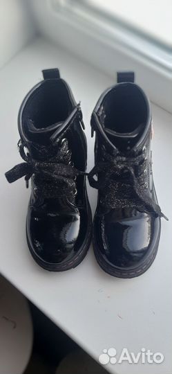 Ботинки демисезонные для девочки 25 размер