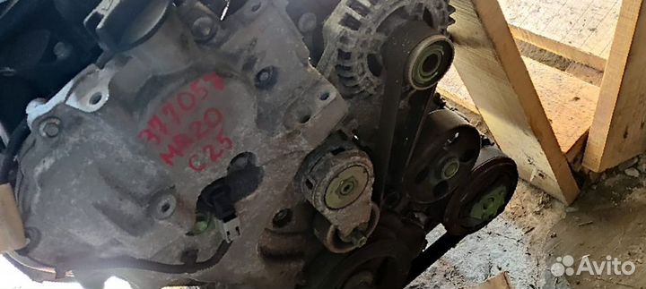 Двигатель контрактный MR20DE Nissan из Японии BLG