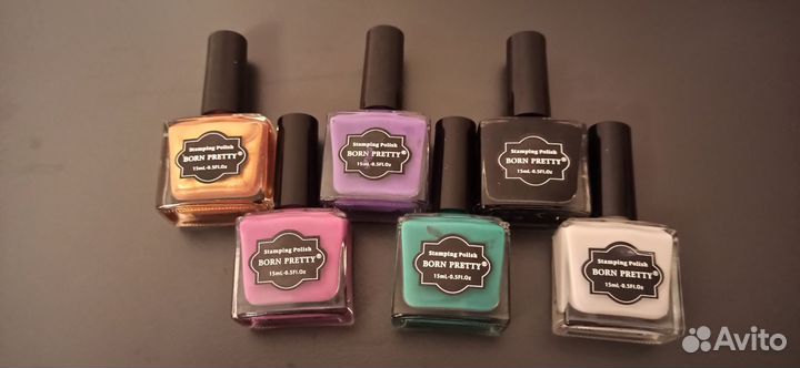 Born pretty лак для стемпинга