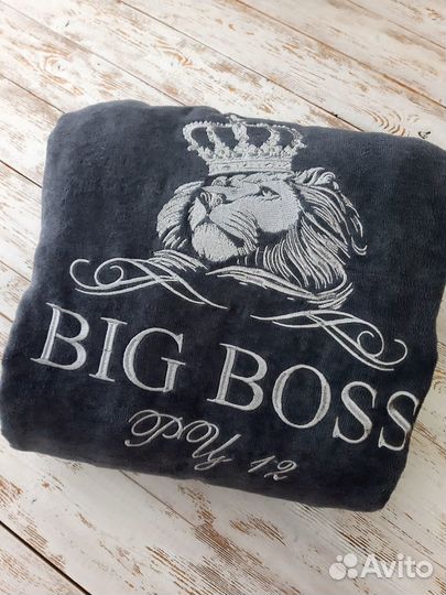 Халат бамбуковый с вышивкой