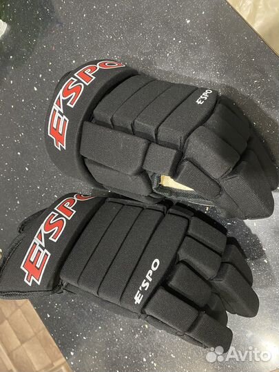 Краги хоккейные размер 14