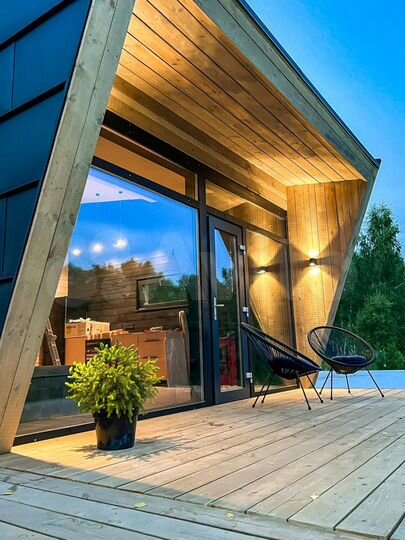 Дом 55 м² на участке 40 сот.