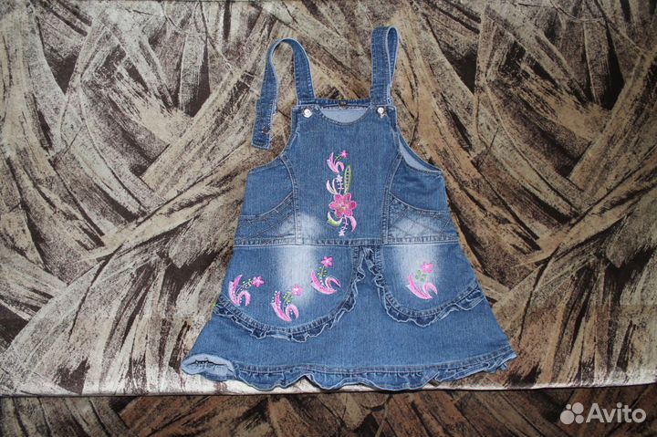 Джинсовый сарафан