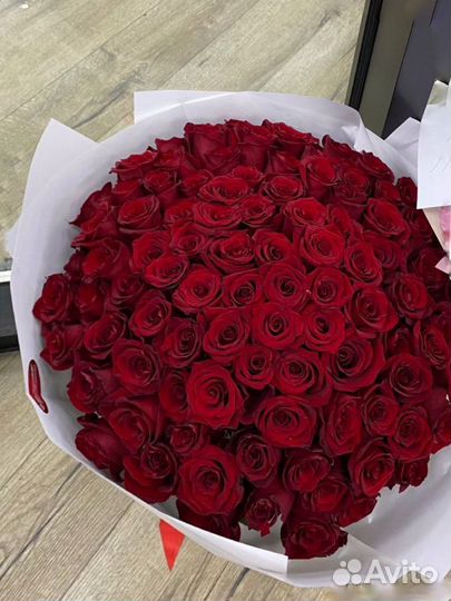 Свежие розы красные. доставка цветов Динская
