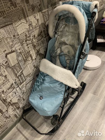 Коляска санки