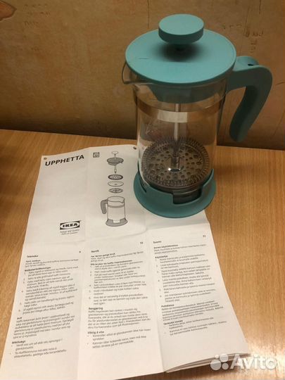 Френч-пресс - upphetta IKEA икеа