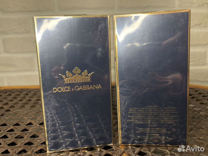 Мужской парфюм Dolce&Gabbana K Беспл. доставка