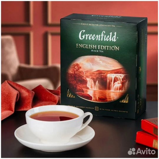 Чай черный Greenfield Golden Ceylon 100 пакетиков