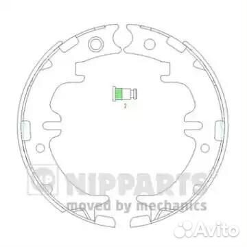 Колодки торм.бараб.ручн.торм.190x45