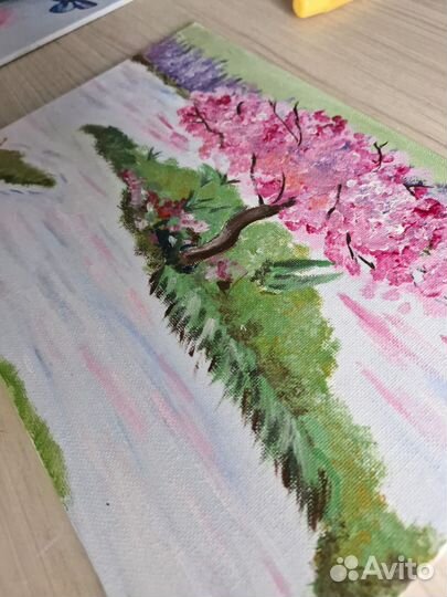 Картина акрил 