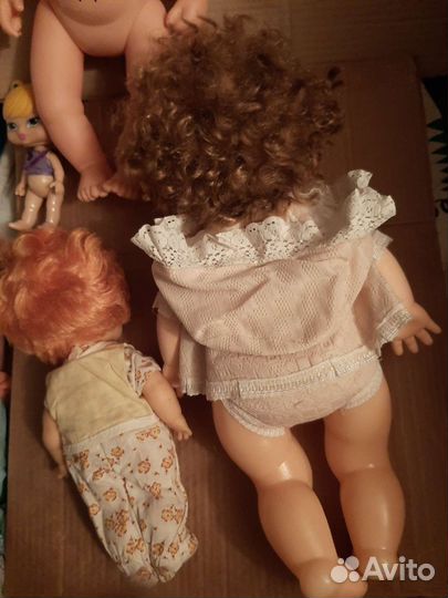 Куклы СССР. Большая Кукла Обижулька.52 см