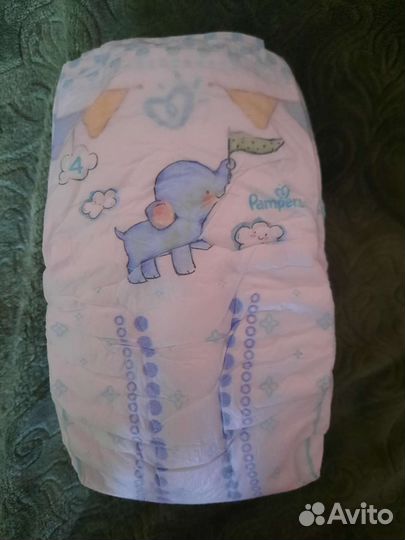 Памперсы детские 4