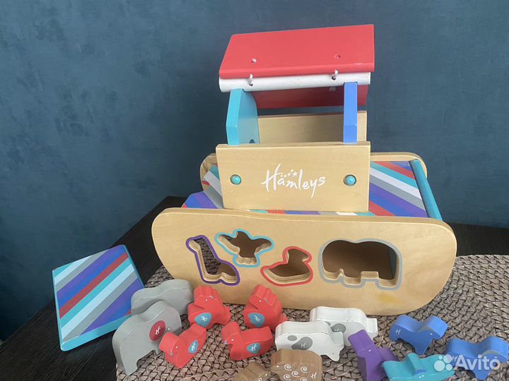 Деревянные развивающие игрушки