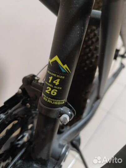 Велосипед горный rush hour FS 815 Disc ST