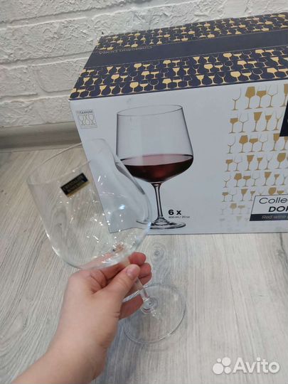 Набор бокалов crystalite bohemia collection dora