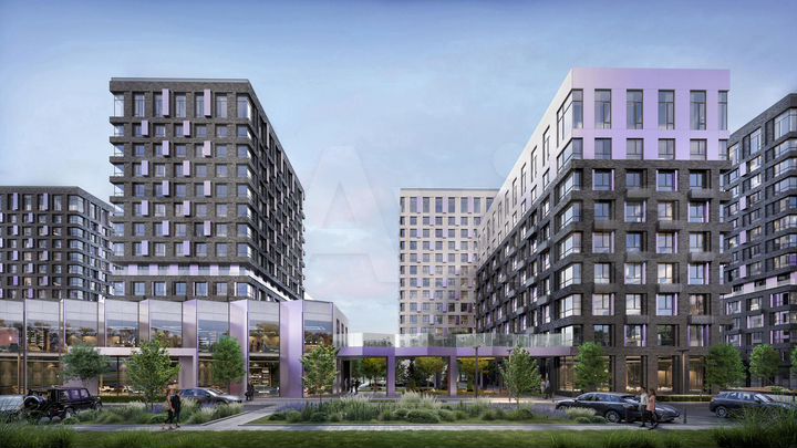 2-к. апартаменты, 44,2 м², 3/14 эт.