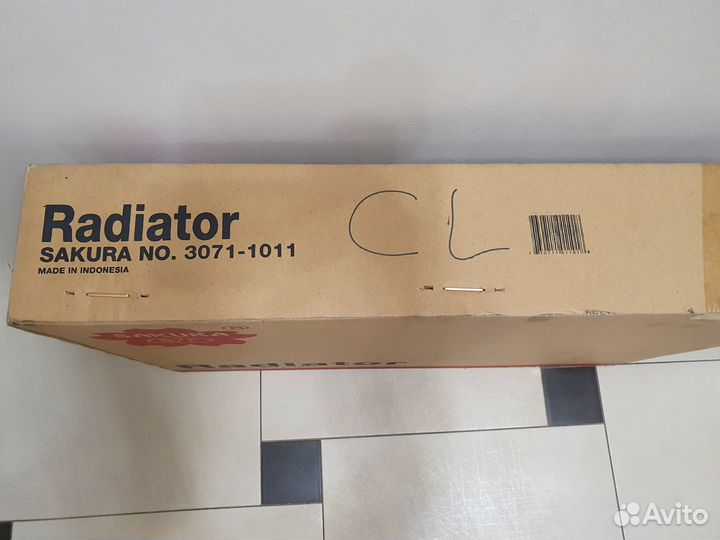 Радиатор охлаждения Honda Accord 7 2.4